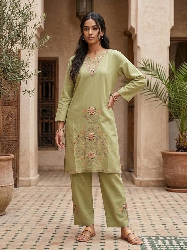Women's Modern Aari Work Short Top