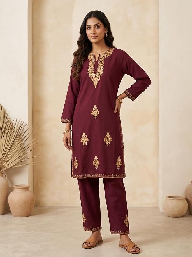 Women's Modern Aari Work Short Top