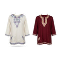 Women's Modern Aari Work Short Top Combo Pack
