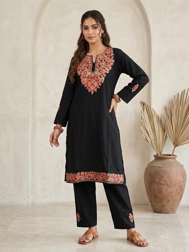 Women's Modern Aari Work Short Top